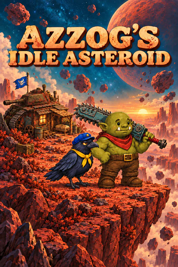 Copertina di Azzog's Idle Asteroid