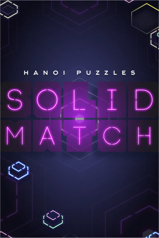 Copertina di Hanoi Puzzles: Solid Match