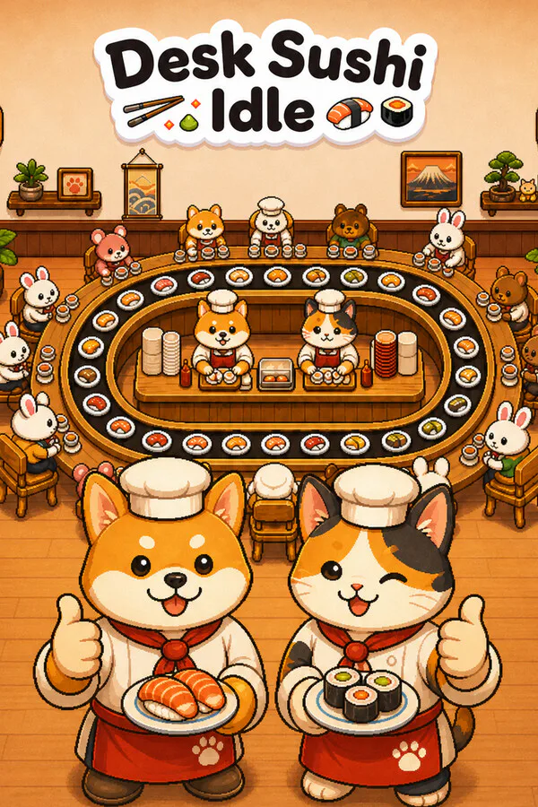 Copertina di Desk Sushi Idle