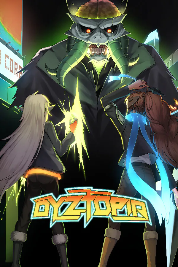 Copertina di Dyztopia: Post-Human RPG