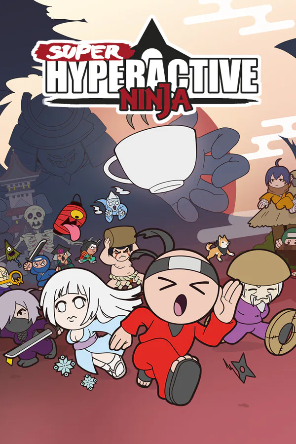 Copertina di Super Hyperactive Ninja