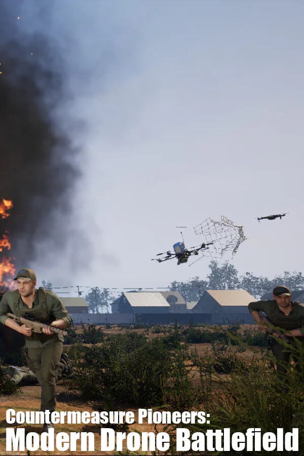 Copertina di Countermeasure Pioneers: Modern Drone Battlefield