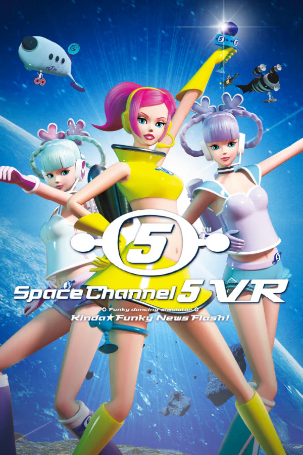 Copertina di Space Channel 5 VR: Kinda Funky News Flash!