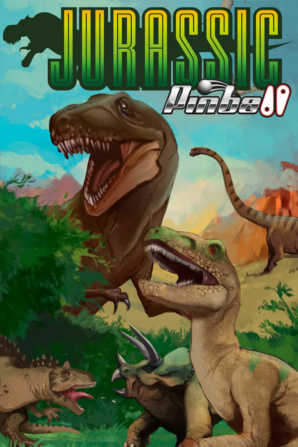 Copertina di Jurassic Pinball