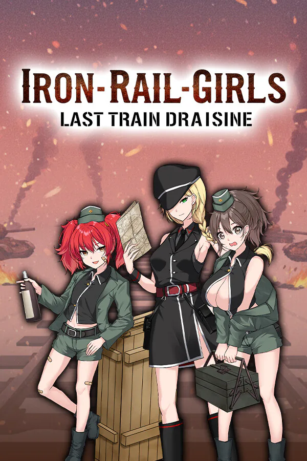Copertina di IRON RAIL GIRLS : 最終列車のドライジーネ