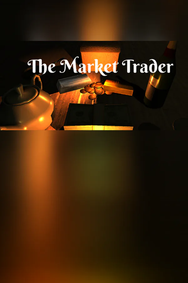 Copertina di The market trader