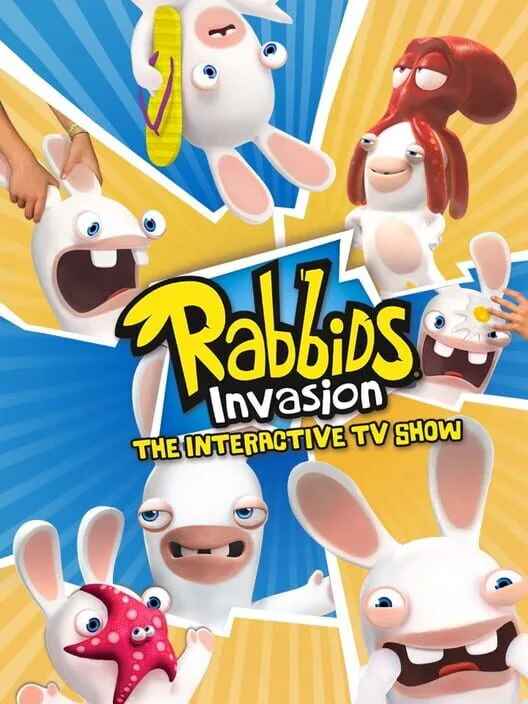 Copertina di Rabbids Invasion: Lo show televisivo interattivo