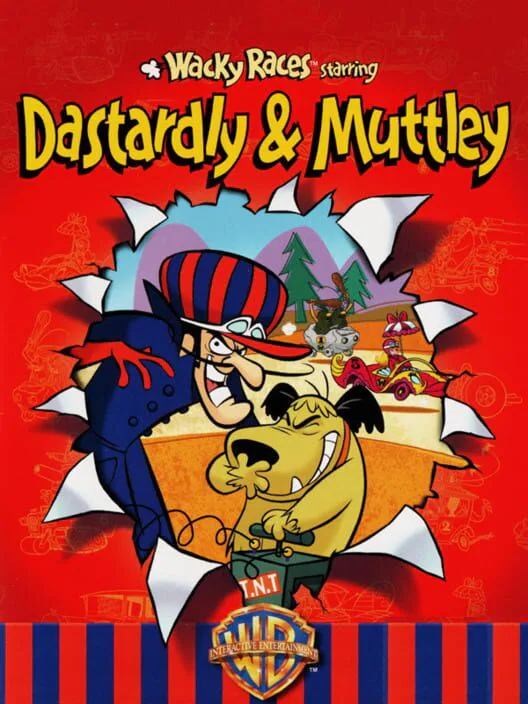 Copertina di Wacky Races Starring Dastardly & Muttley