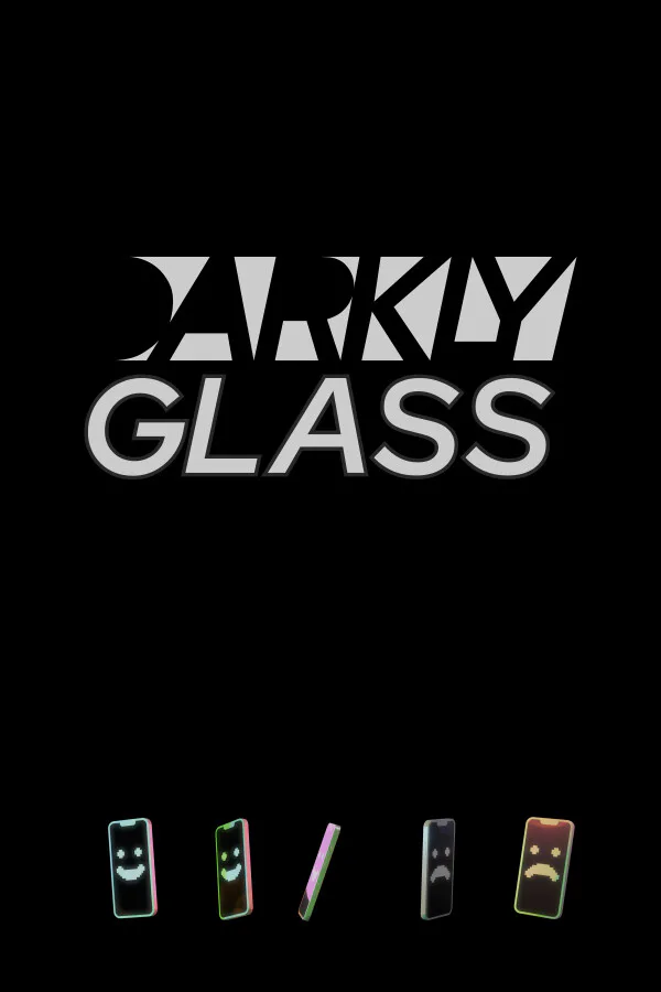 Copertina di Darkly Glass