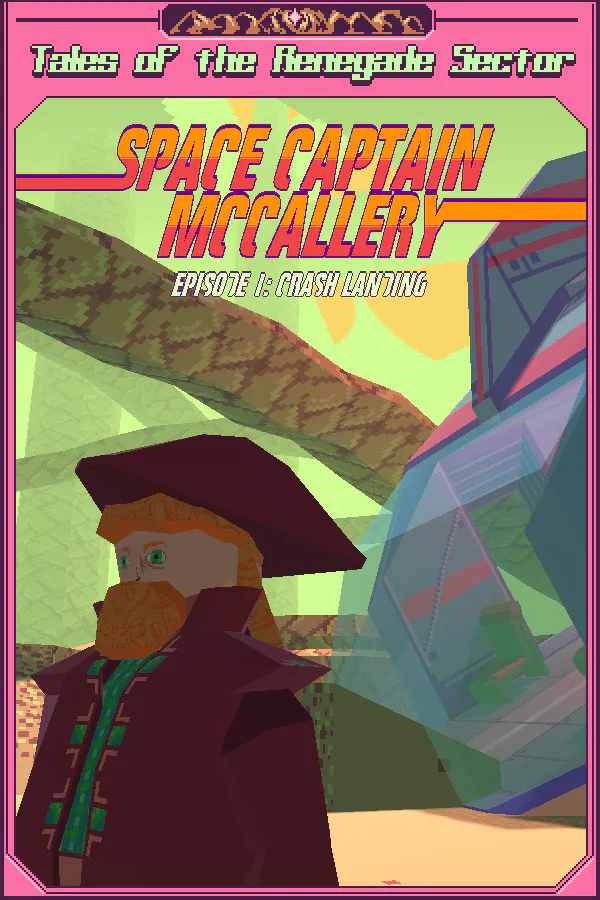 Copertina di Space Captain McCallery - Episode 1: Crash Landing