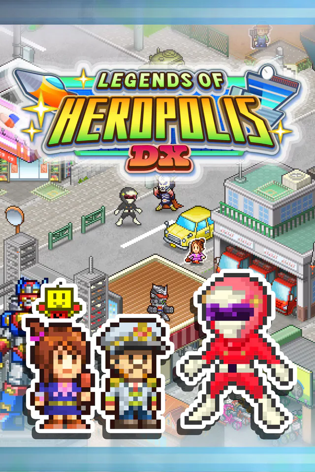 Copertina di Legends of Heropolis DX