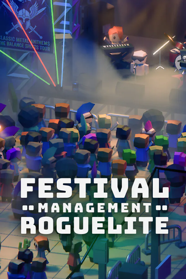 Copertina di A Festival Management Roguelite