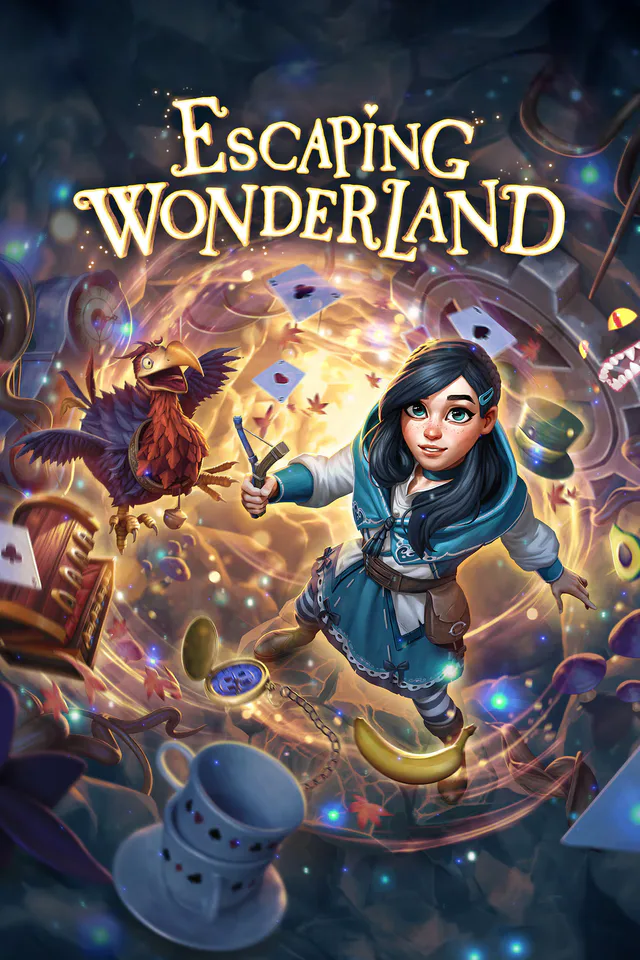 Copertina di Escaping Wonderland