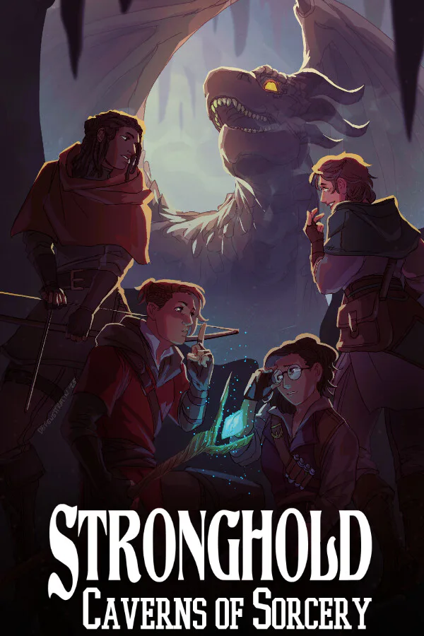 Copertina di Stronghold: Caverns of Sorcery