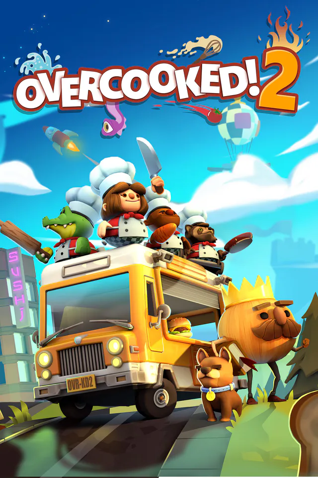 Copertina di Overcooked! 2