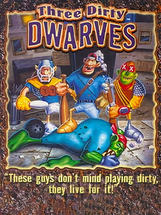 Copertina di Three Dirty Dwarves