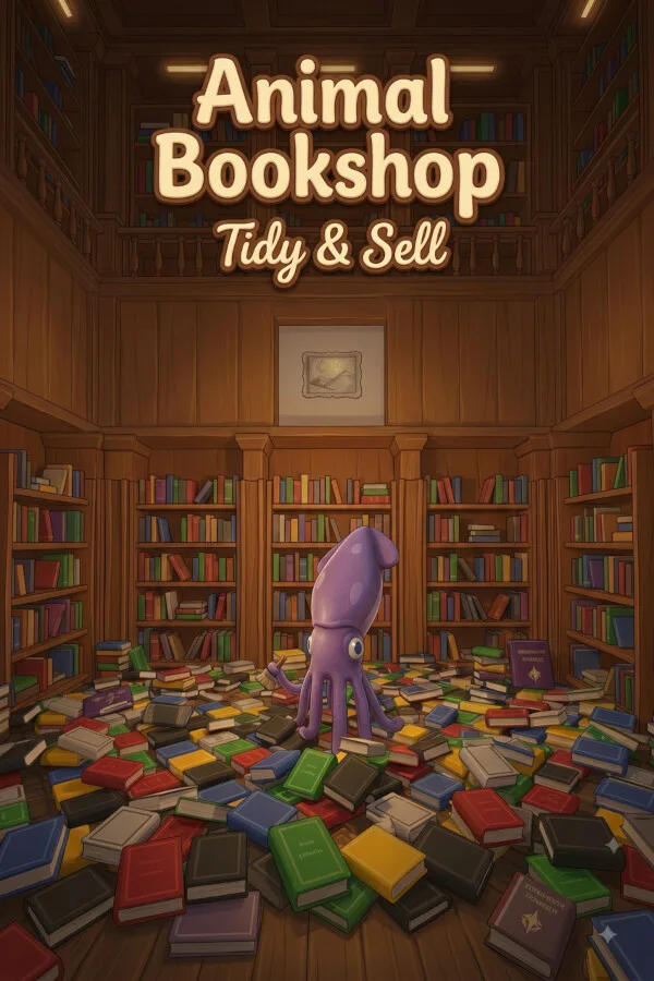 Copertina di Animal Bookshop: Tidy & Sell