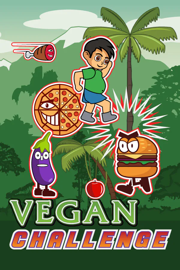 Copertina di Vegan Challenge