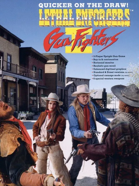 Copertina di Lethal Enforcers II: Gun Fighters