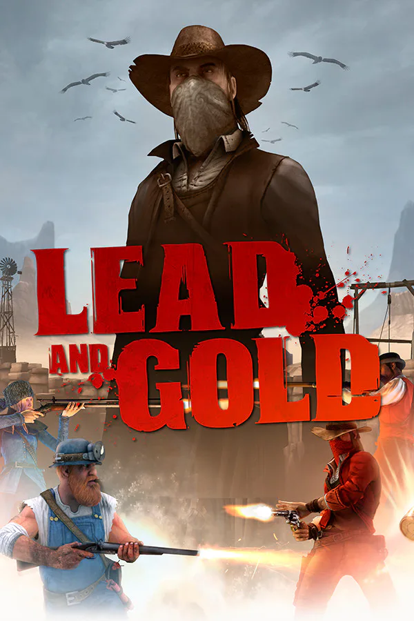 Copertina di Lead and Gold: Gangs of the Wild West