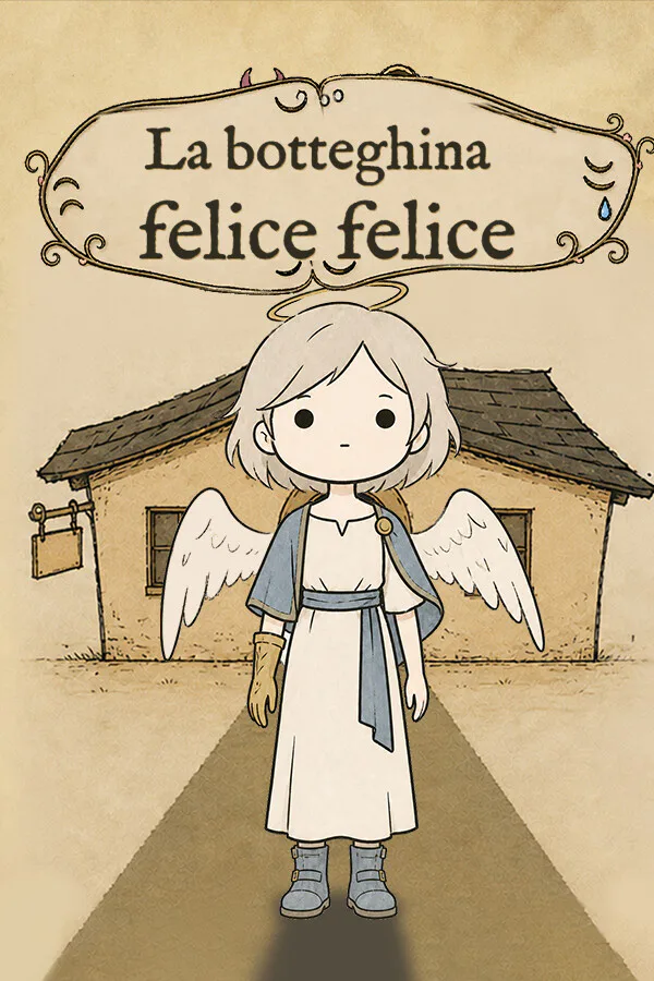 Copertina di La botteghina felice felice