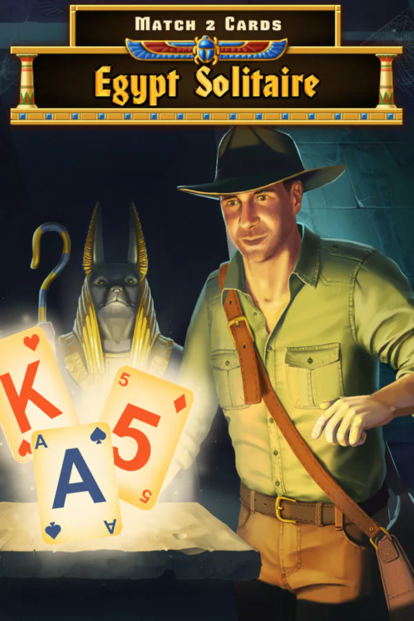 Copertina di Egypt Solitaire. Match 2 Cards