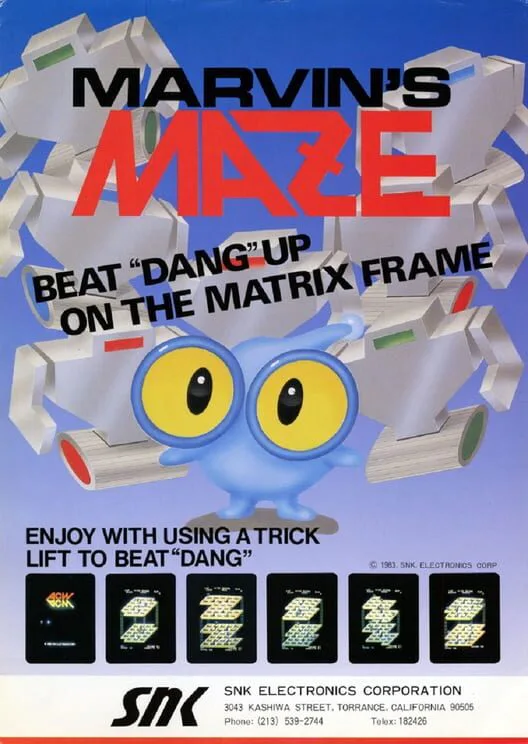 Copertina di Marvin's Maze