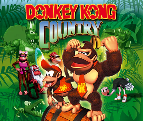 Copertina di Donkey Kong Country