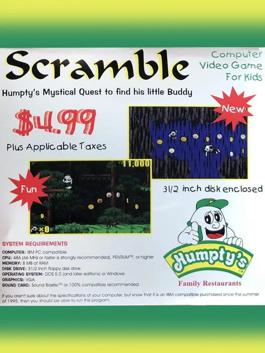 Copertina di Humpty's Scramble