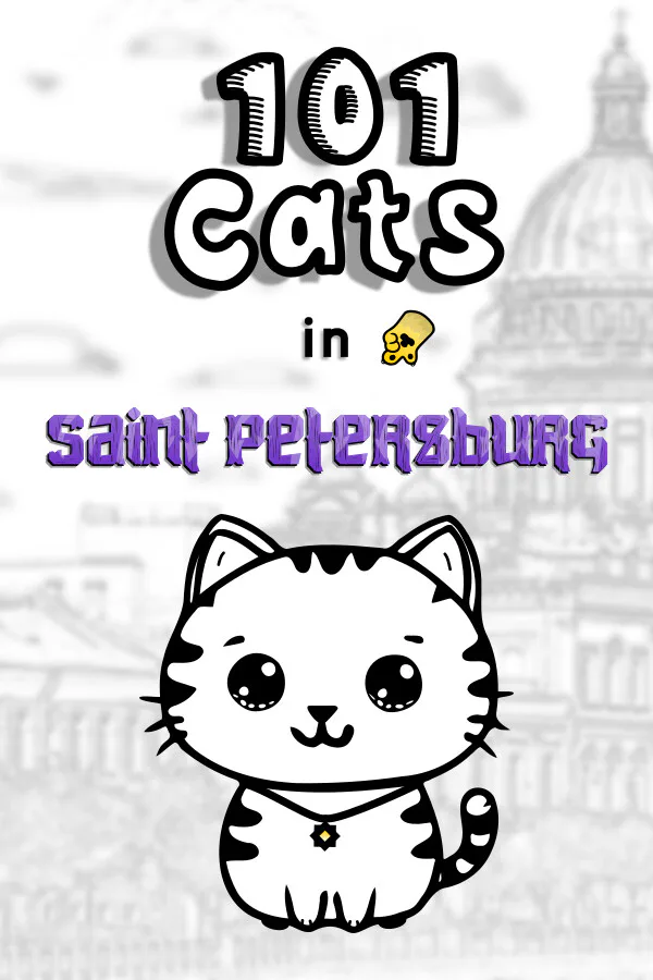 Copertina di Hidden Pets: 101 Cats in Saint Petersburg