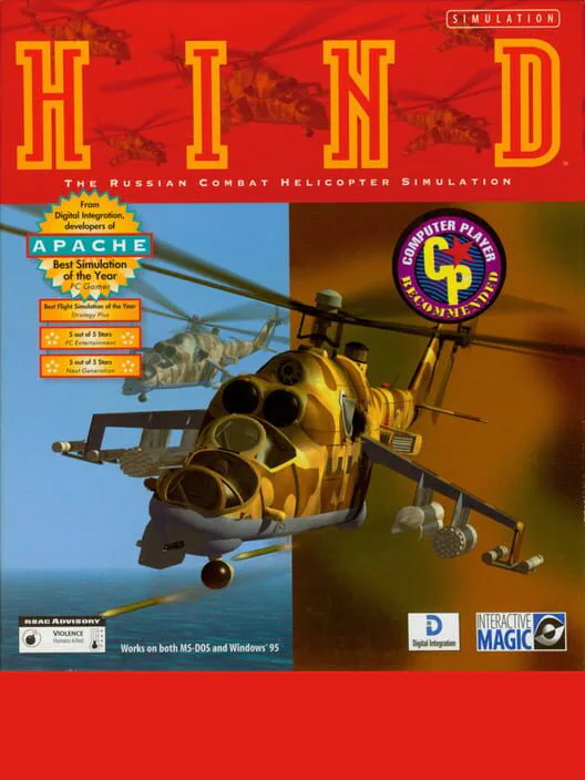 Copertina di HIND: The Russian Combat Helicopter Simulation
