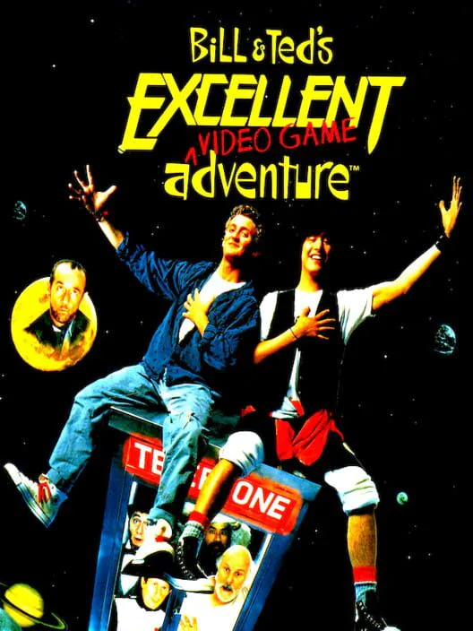 Copertina di Bill & Ted's Excellent Video Game Adventure