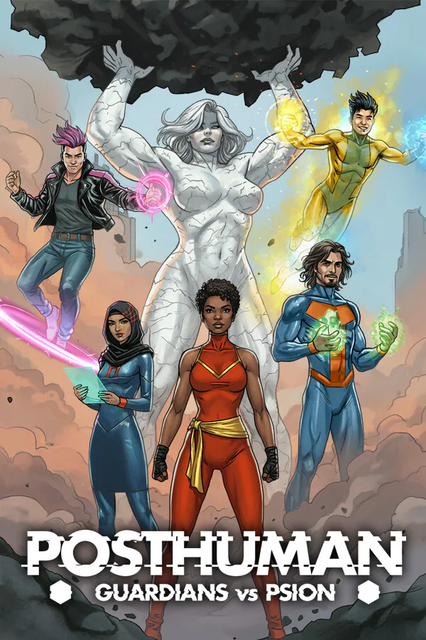 Copertina di Posthuman: Guardians vs PSION