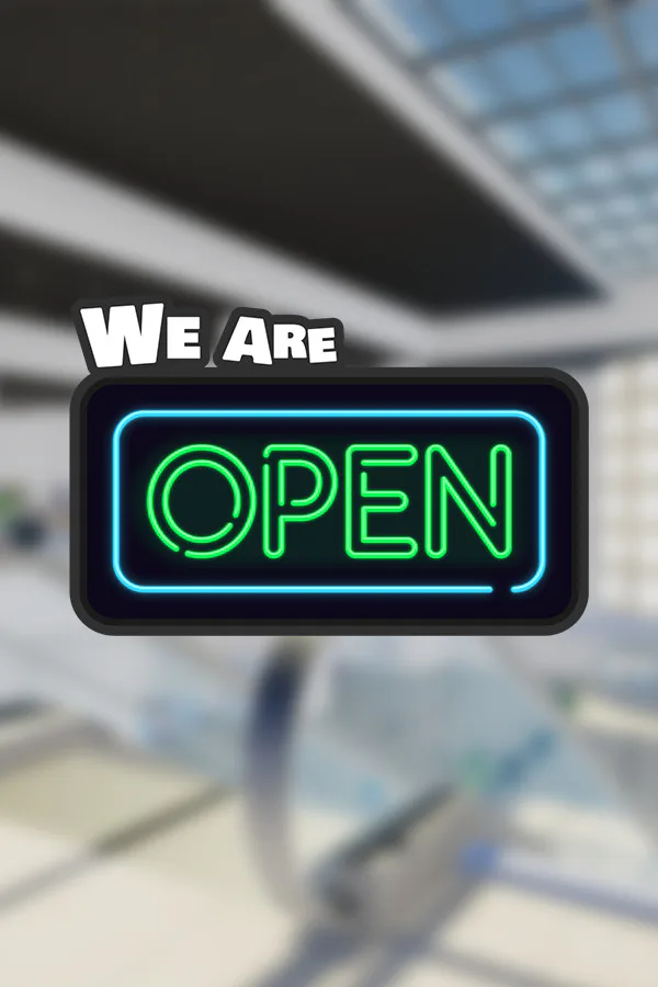 Copertina di We Are Open