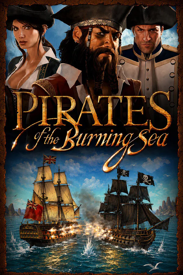 Copertina di Pirates of the Burning Sea