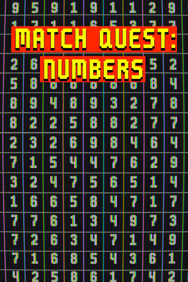 Copertina di MATCH QUEST: Numbers