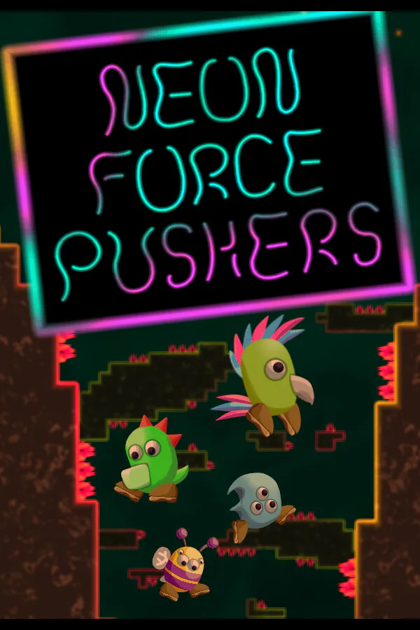 Copertina di Neon Force Pushers