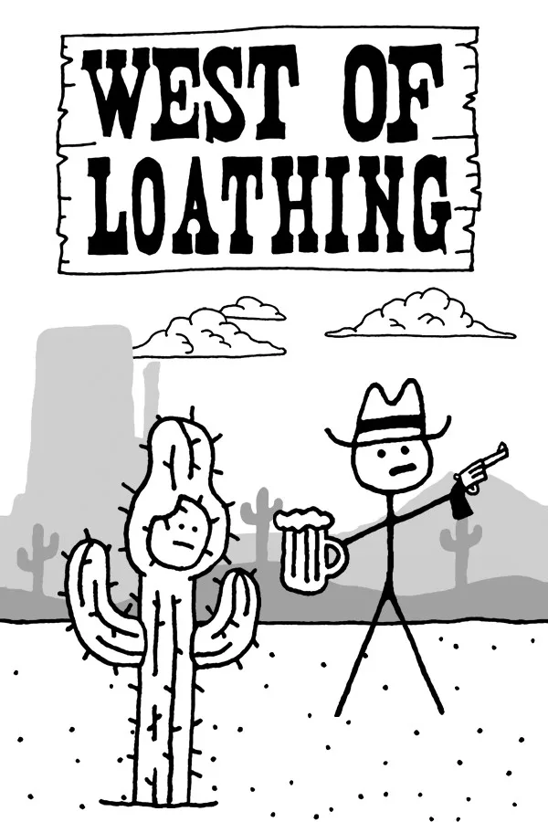 Copertina di West of Loathing