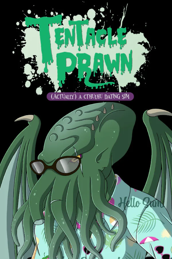 Copertina di Tentacle Prawn: (Actually) A Cthulhu Dating Sim
