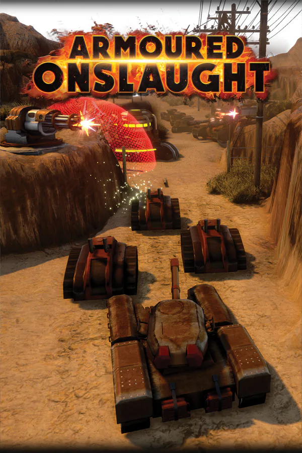 Copertina di Armoured Onslaught