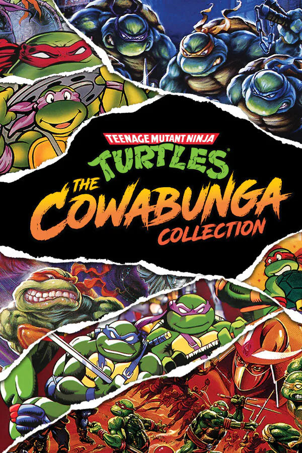Copertina di Teenage Mutant Ninja Turtles: The Cowabunga Collection
