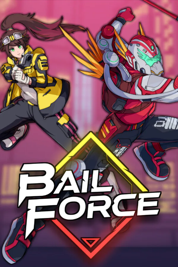 Copertina di Bail Force: Cyberpunk Bounty Hunters