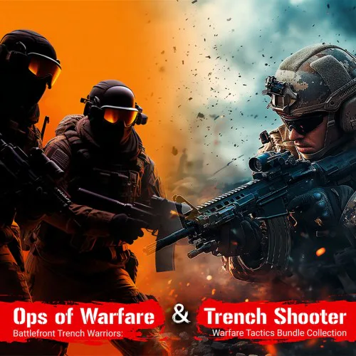 Copertina di Battlefront Trench Warriors: Ops of Warfare & Trench Shooter : Warfare Tactics Bundle Collection