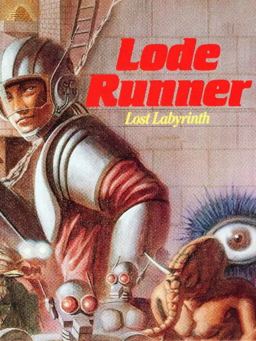 Copertina di Lode Runner: Lost Labyrinth