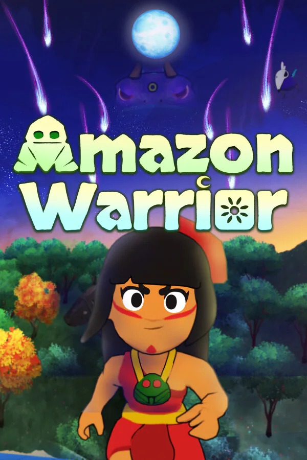 Copertina di Amazon Warrior