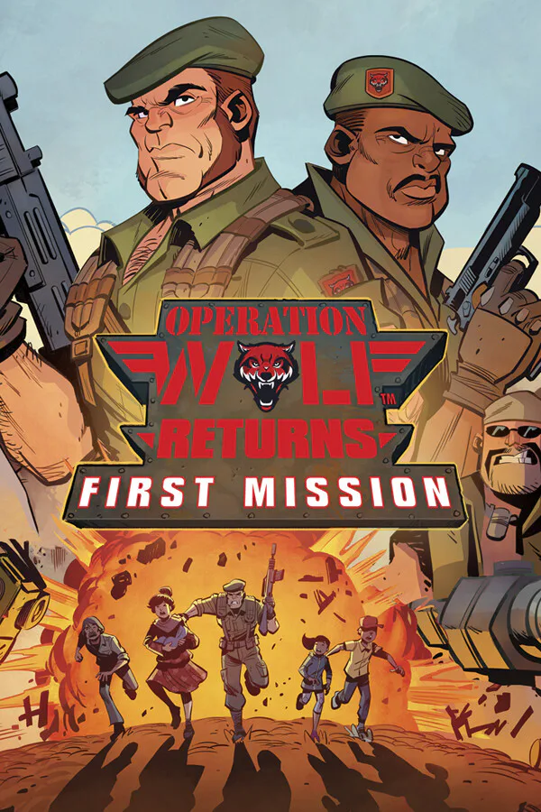 Copertina di Operation Wolf Returns: First Mission