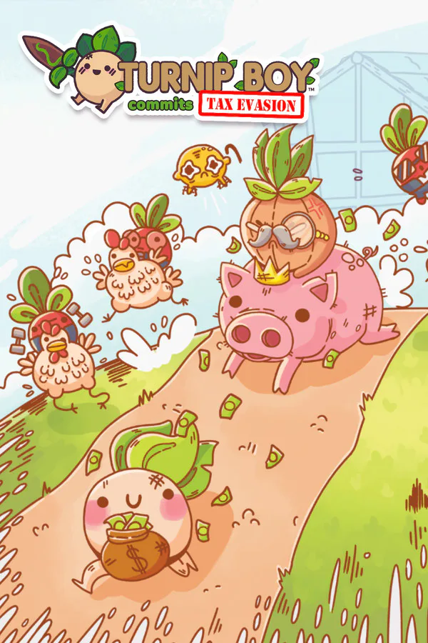 Copertina di Turnip Boy Commits Tax Evasion