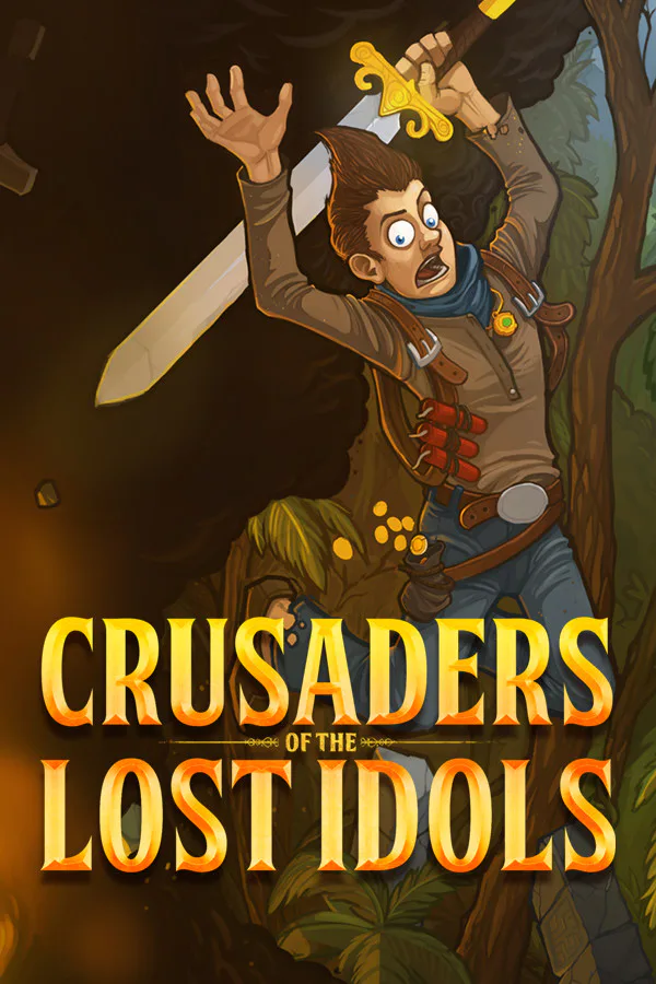 Copertina di Crusaders of the Lost Idols