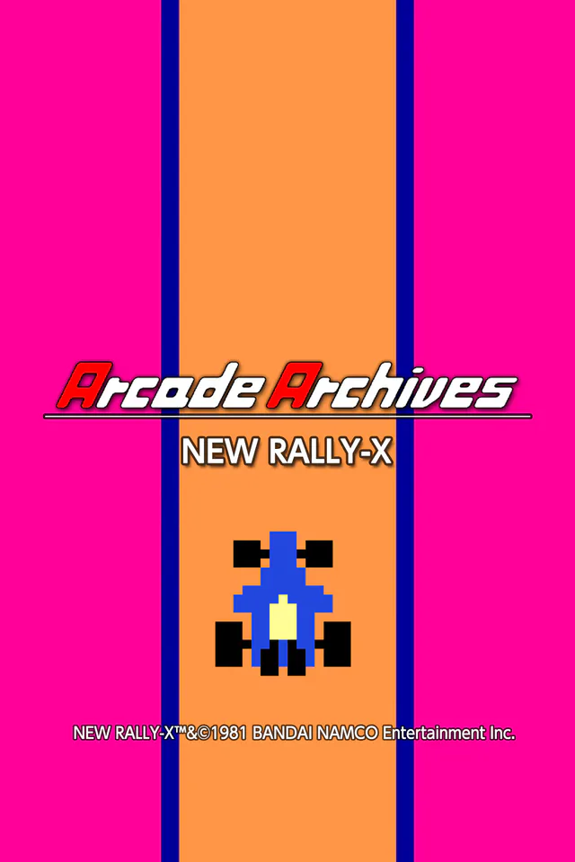 Copertina di Arcade Archives NEW RALLY-X