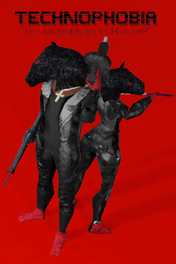 Copertina di TECHNOPHOBIA: DO ANDROIDS GO TO HEAVEN?